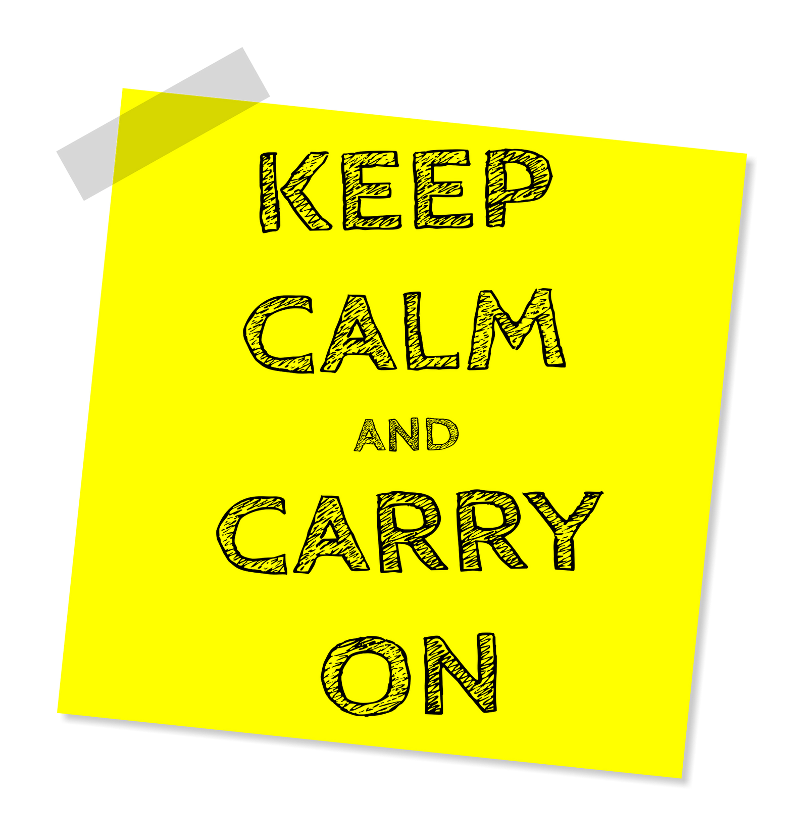 Keep Calm and Carry On