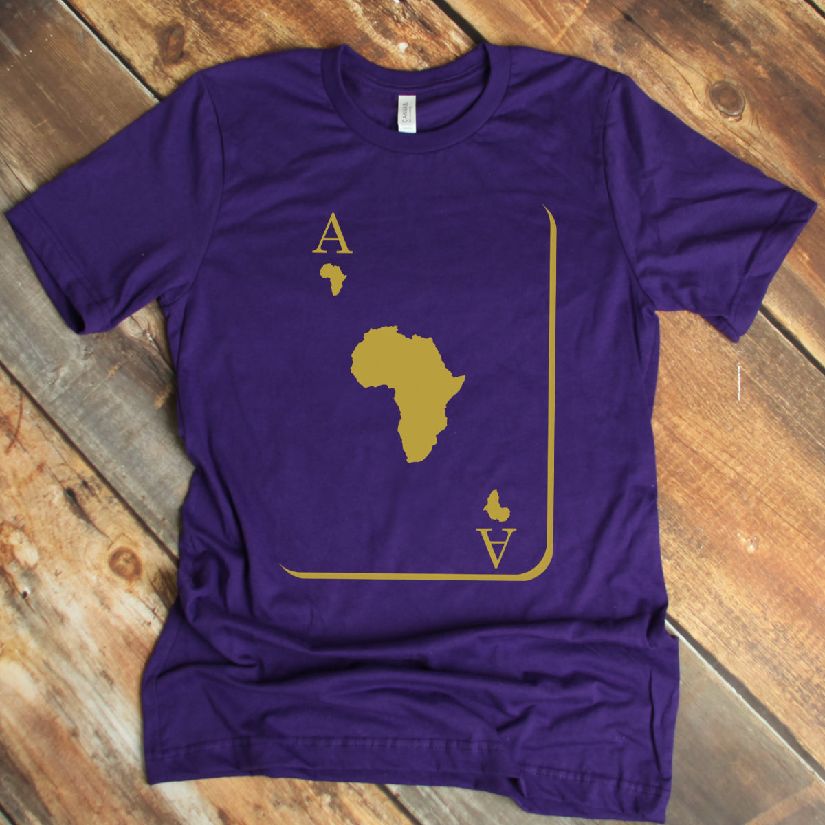 The Ace Omega Purple and Old Gold Tshirt