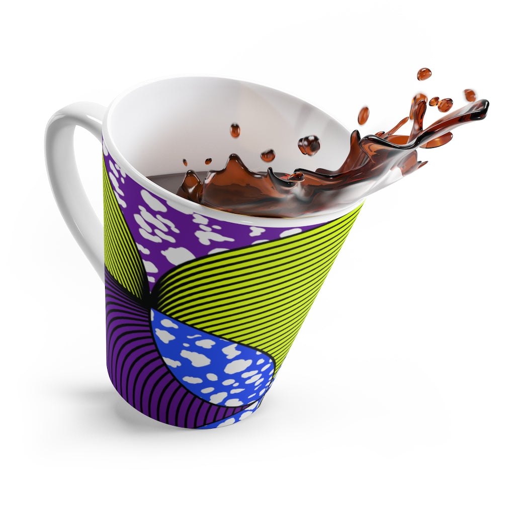 Earth Circles Latte Mug