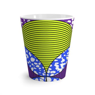 African Print Mugs (Set of 4) | African Wax Print Fabric Inspired