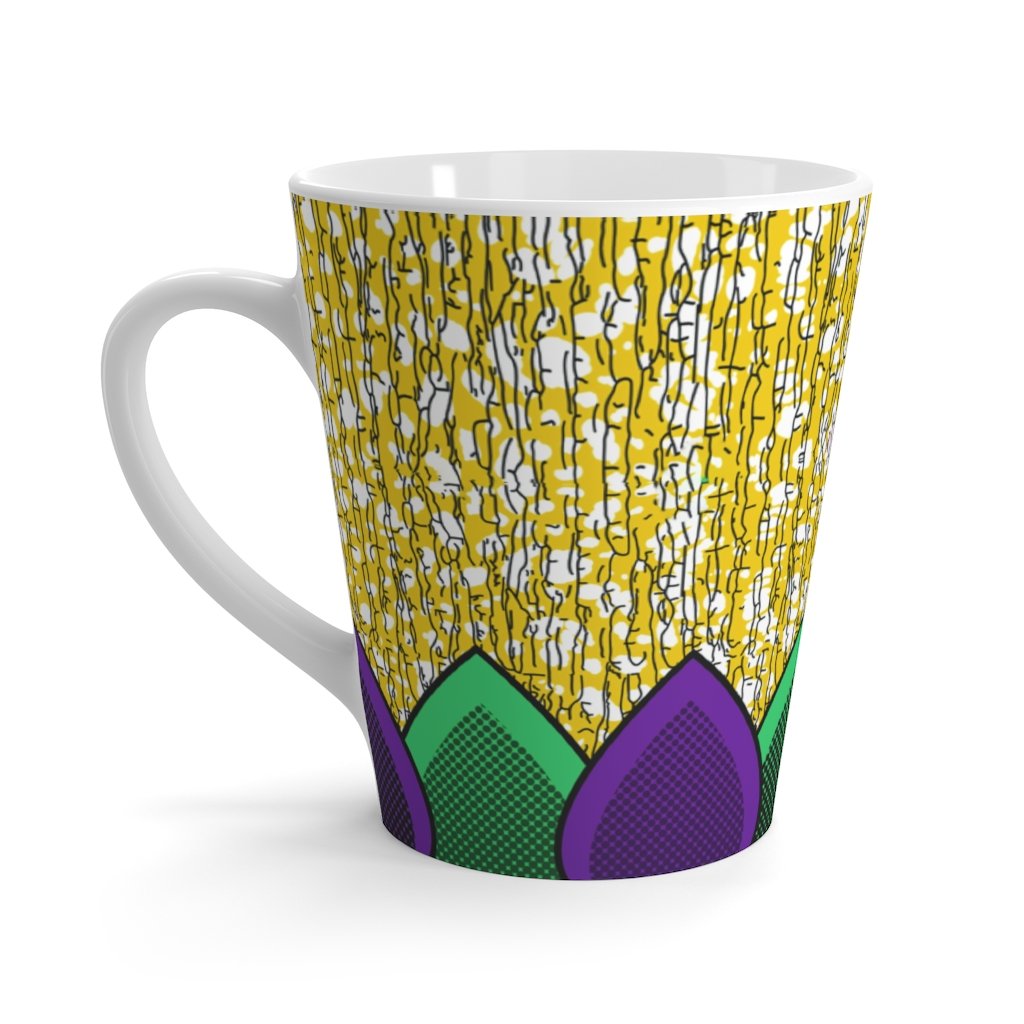 African Print Mugs (Set of 4) | African Wax Print Fabric Inspired